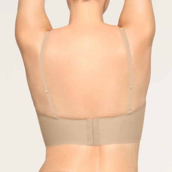 Nude U-Plunge Longline Bra - Picture 2 of 5
